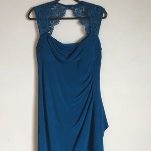 Blue nice fitting dress, Scarlett Nite, size 10